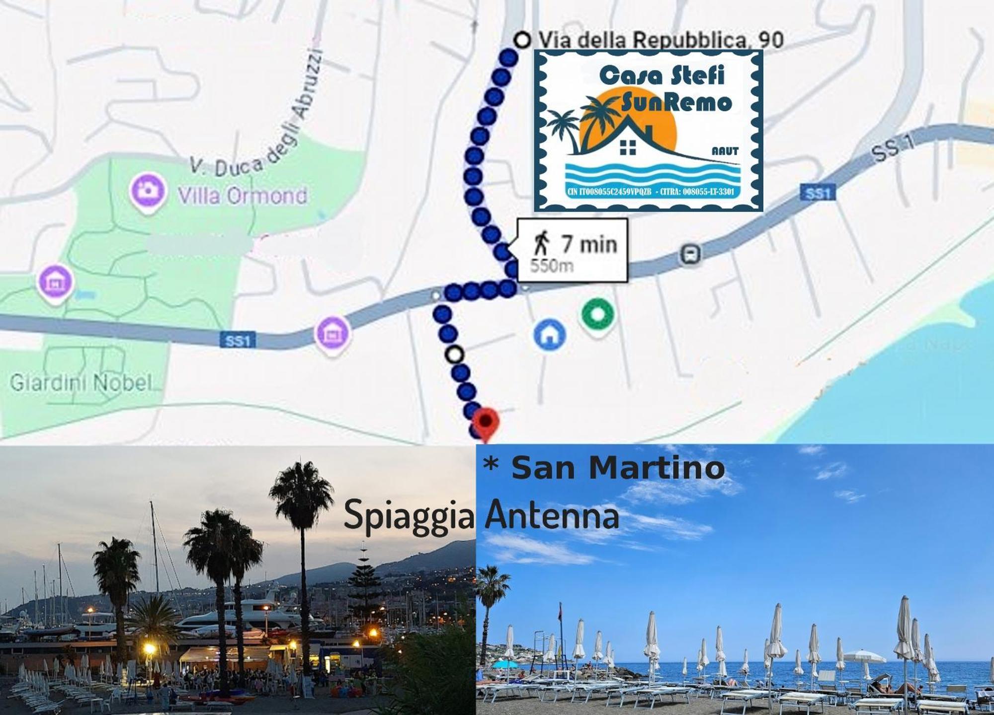 Casa Stefi Sunremo - Parcheggio Privato, 500 Mt Dalla Spiaggia San Remo Extérieur photo